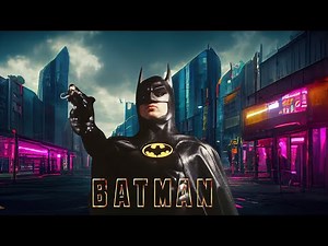 Batman (1989) I'm Batman - Tim Burton Superhero Movie