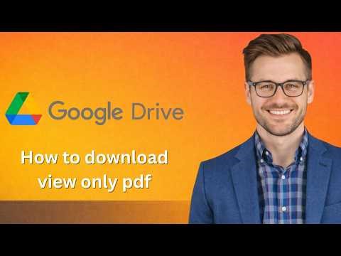 How to download view only pdf from google drive (Latest Update)