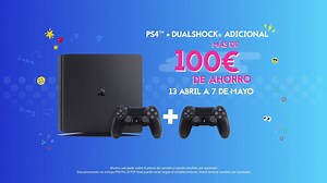 2.1M views · 656 reactions | ¡Solo hasta el 7 de mayo, al comprar tu PS4 con un mando adicional ahorras más de 100€! | PlayStation España | Facebook