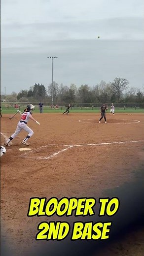 Great 14u Girls Softball Play! 2nd Baseman Flips to Shortstop for Clutch Out!