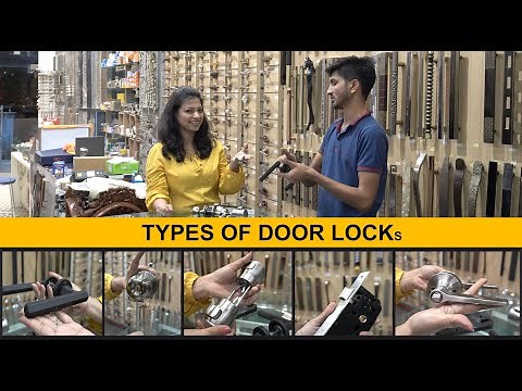 Types of Locks for Doors : Internal | Bedroom main Door Locks for Home | Door lock design | Iosis