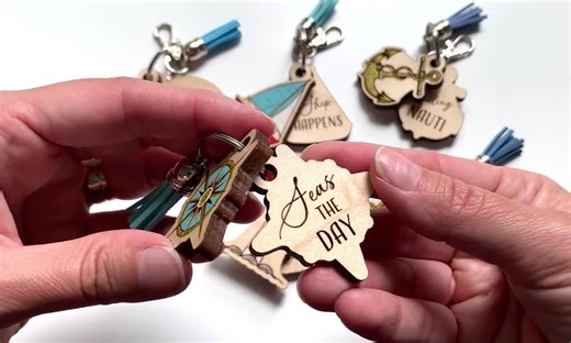 Laser Cut Digital File, Nautical Keychain SVG, Glowforge, Scrapbuster, Sailing Keychain, Gifts for Sailors, Sailboat, Ocean, Sea, Boat, Buoy - Etsy