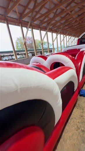 Get ready for our LONGEST obstacle course ever! 😍💥 It’s packed with slides, climbs, and nonstop fun from start to finish! 🎯 This one’s a crowd favorite! 🙌 #LetsBouncz #LongestObstacleCourse #InflatableChallenge #EventFun #PartyRentals #OutdoorEvents #EventVibes #FamilyFun #HarrisonburgVA #VirginiaEvents | Let’s Bouncz Inflatables LLC