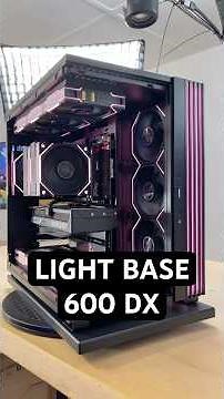 Le Light Base 600 DX, un BON boîtier ?! 👀#pcgaming #hardware #pcbuild #bequiet