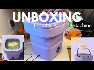 Unboxing & Testing a Portable Washing Machine: Is It Worth It?