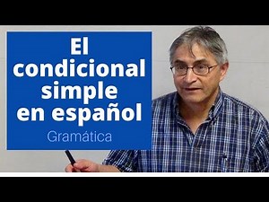 Condicional simple en español