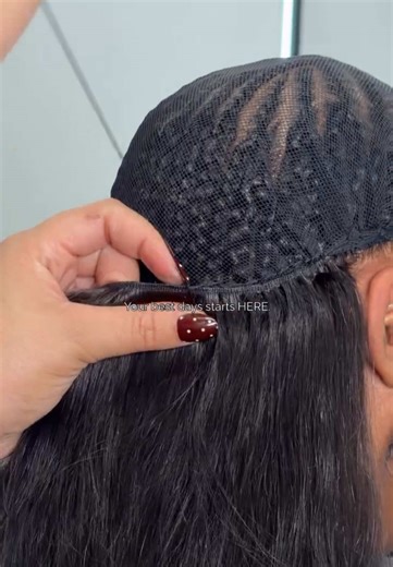 Sew-In Hairstyle with Leave Out Techniques