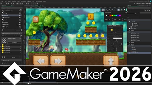 GameMaker 2026：支持TypeScript、C#、3D等新特性