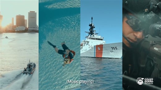 The U.S. Coast Guard enforces laws and protects lives on land, water and in the air. With unwavering dedication, Coast Guard members combat illegal activity, secure borders and respond to maritime threats. Make an impact as a member of the United States Coast Guard: gocoastguard.com 🎥 U.S. Coast Guard Petty Officer 1st Class Brandon Giles #MissionMonday #makeanimpact #uscg #motivation #protectdefendsave #gocoastguard | Go Coast Guard