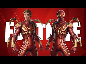 *NEW* Fortnite Spiderman Skin : IRON SPIDER #marvel
