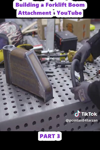 Building a Forklift Boom Attachment - YouTube (3)