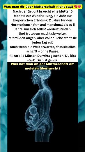 Die stille Kraft der Mutterschaft ❤️ | Was jede Mama wissen sollte#mother #emotional