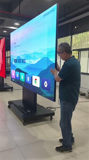 135” Foldable LED TV – Lift, fold, enjoy!Ultimate big screen without space limits.