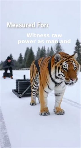 Man vs Tiger: The Ultimate Strength Challenge