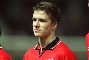 The past of David Beckham