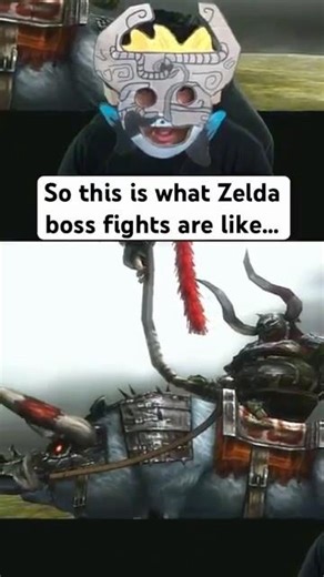 My First Zelda Boss Fight Was WAY More Epic Than I Expected #zelda #zeldatwilightprincess