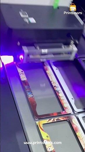 How UV Printing Method work for Car License Plate