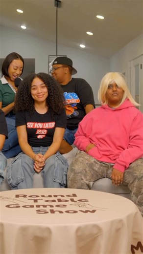 Whitney Code 💎 on Instagram: "Lmao the silence and gasp around the couch said it all lmaooo🥲 I mean @teesanderscomedy , @anjali.persad Am I wrong or does that go for anyone?? 🫣🤔 No one at all—- @naturallymelonie 👈🏽😗👉🏽"