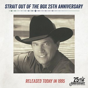 Happy 25th Anniversary to #StraitOutOfTheBox! 💿 Listen to George as he talks about choosing songs for this iconic boxset. Be sure to enter the playlist creator contest at StraitOutOfTheBox.com to win some awesome prizes! | George Strait