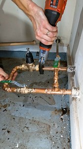 11M views · 33K reactions | Replacing a water pressure regulator and shut off valves  I was on this job originally replacing the water heater that was leaking, but found out the 25 year old water pressure regulator wasn’t working as well. In addition to a double union PRV, I was able to get rid of the old gate valves as well #plumbing #plumber #diy #fyp #reels #homerepair #plumbingrepair #foryou #plomero #handyman | The Plumberlorian | Facebook