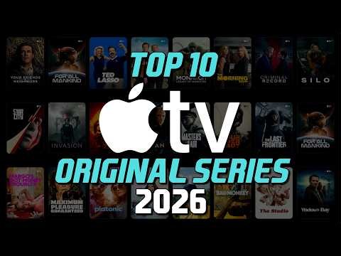 Top 10 Best APPLE TV Original Series to Watch Now! 2026