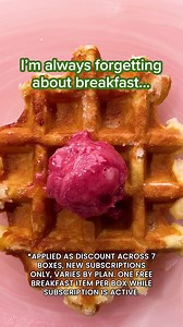 14K views · 96 reactions |  CALLING ALL BREAKFAST LOVERS! 肋  Get 10 free meals & free breakfast for life!*  Easy-to-make meals 六‍ 45 weekly recipe options ⏰ Hurry! Limited time only!  Use code YUMFREE *Applied As Discount Across 7 Boxes, New Subscriptions Only, Varies By Plan. One free breakfast item per box while subscription is active. | So Yummy | Facebook