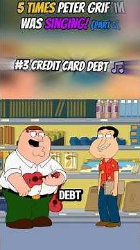 Peter can SING! 🎵 | 5 times Peter Griffin was singing | Part 2 | Family Guy #shorts