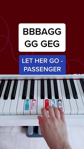 Let Her Go - Passenger (Piano Tutorial) #lethergopassenger #lethergopiano #easypianotutorial #pianobeginner #passengerlethergo #pianotutorial #summypiano