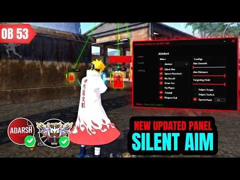 LIVE NEW PC 💻COVER SILENT AIM APK PANEL 🎯 NEW CS RANKED #freefirelive #freefireshorts