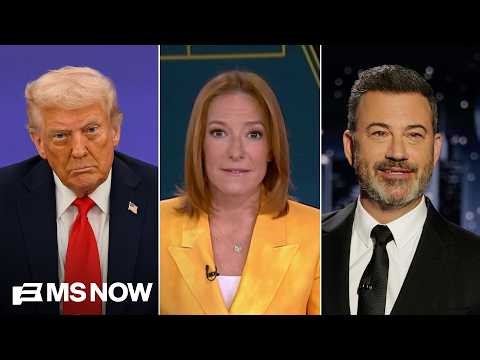 Trump, apparently oblivious, makes the same joke he wants Kimmel fired for