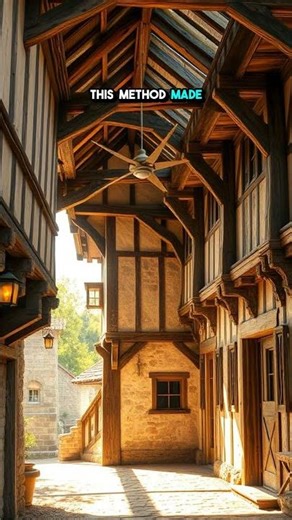 Timber Frame Secrets: How Medieval Cottages Came to Life, #Medieval #TimberFrame #Cottages