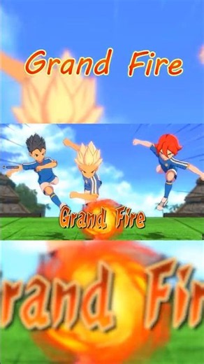 Grand Fire #inazumaeleven #inazumaelevenheroesvictoryroad #gaming
