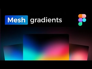 Create Gradient Mesh using Figma [Beginner Tutorial]