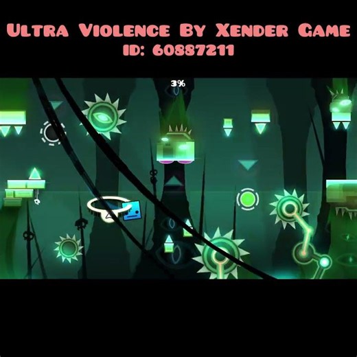 Geometry Dash Ultra Violence Level [Geometry Dash Short]