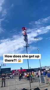 This is called a sway pole, and it’s so fun! #swaypole #artist #performer #nascar | The Jenn Show