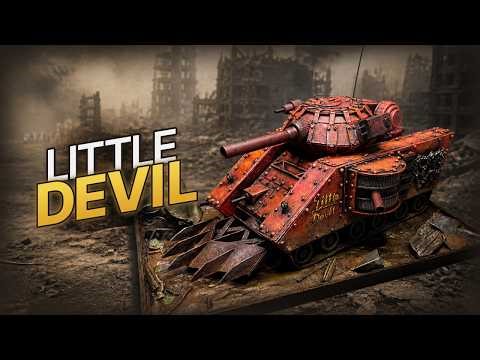⚡Scratch Built Tank Inspired by Warhammer