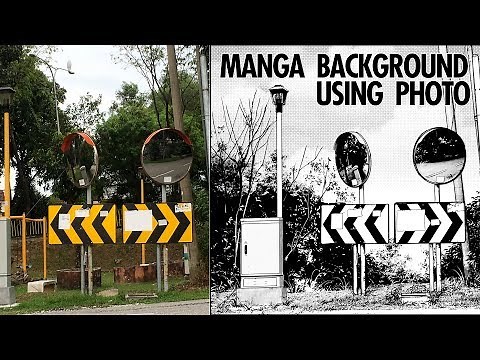 Creating Manga Background From Photo