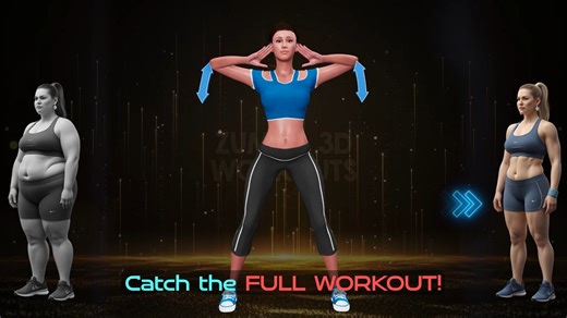 Not a Dancer- No Problem – Easy Moves for a Slimmer You! - Excercise 7-VO | ZUMBA 3D Workouts