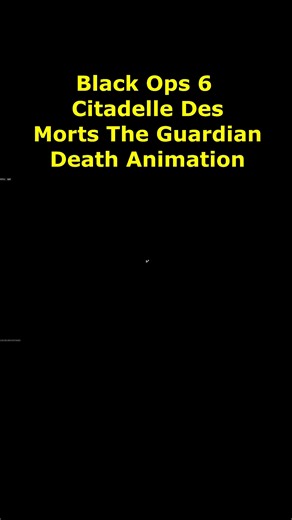 The Guardian Death Animation Cutscene Citadelle Des Morts Black Ops 6 Zombies DLC (BO6 Zombies Death) The FULL Call of Duty Zombies Storyline explained, World at War to Black Ops 6 - https://www.youtube.com/watch?v=7T9JjVpwJvI Video explaining the final MW3 Zombies cutscene here - https://youtu.be/o_MbpQTu4_Q ►Video going more in depth on Richtofen behind behind the scenes in MW3 Zombies & possibly even The President themselves - https://www.youtube.com/watch?v=ikd8nxKTzQM ►Video on all Black Op