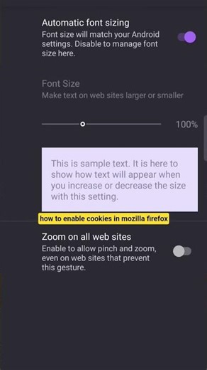 how to enable cookies in mozilla firefox #howto #tipsntricks #firefox #tutorial