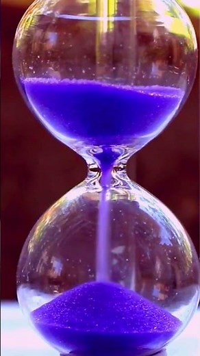 Mesmerizing Colored Sand Timer Works: Relaxation and Time Management⏳#amazing