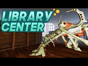 You can access the center of Flathill library - Abiotic Factor