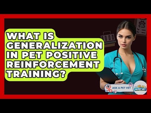 What Is Generalization In Pet Positive Reinforcement Training? - Ask A Pet Vet