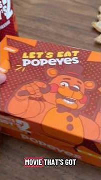 Popeye’s Five Nights at Freddy’s 2 Box | Brad Tries #shorts