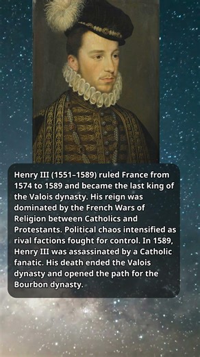 Henry III – The Last Valois King Assassinated During the French Wars of Religion #history #kings
