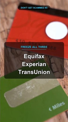 Freeze your credit at Equifax, Experian and TransUnion before someone else does