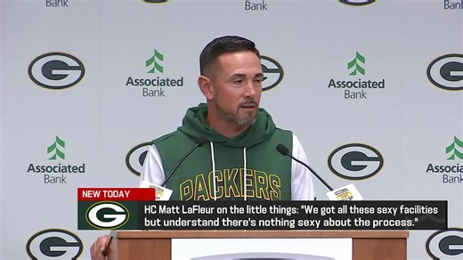 LaFleur shares that team has to be 'willing to do the work' this season