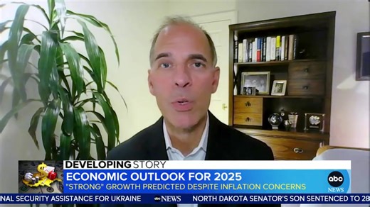 ECONOMIC OUTLOOK FOR 2025: ABC’s Andrew Dymburt explains why experts believe the U.S. economy will remain strong in the new year despite a rocky end to 2024 on Wall Street. | World News Now