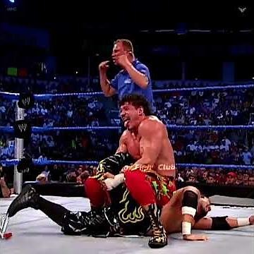 Chris Benoit & Tajiri vs Eddie Guerrero & Rhyno WWE SmackDown 07 AUG 2003 #WWEShorts #WWEHighlights