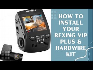 Rexing V1P Plus Dash Cam Install 2021 Ram 1500